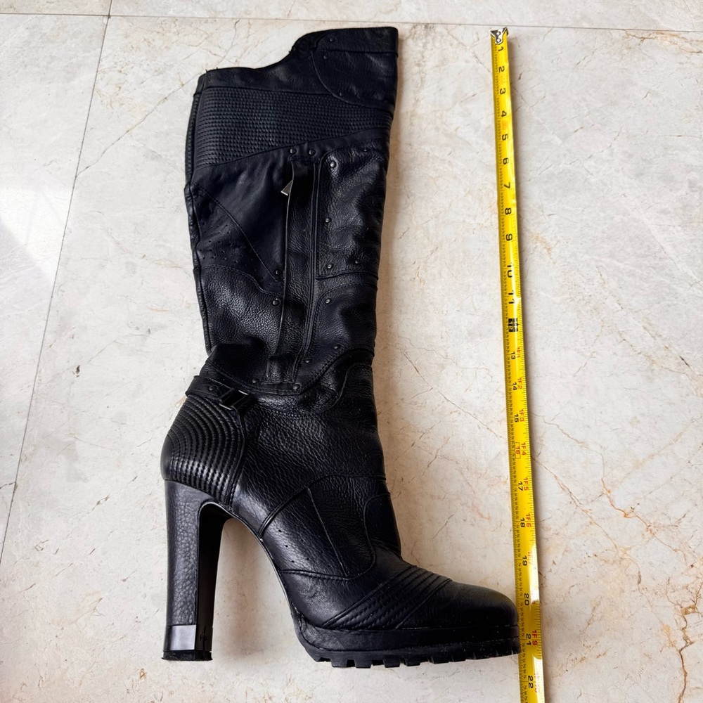 Dolce Vita Black Heeled Boots - Picture 11 of 11